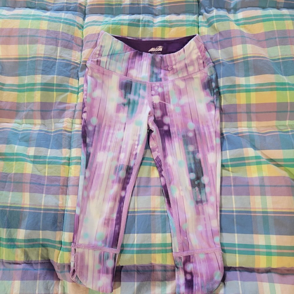 Avia performance leggings with purple hues - Picture 10 of 10